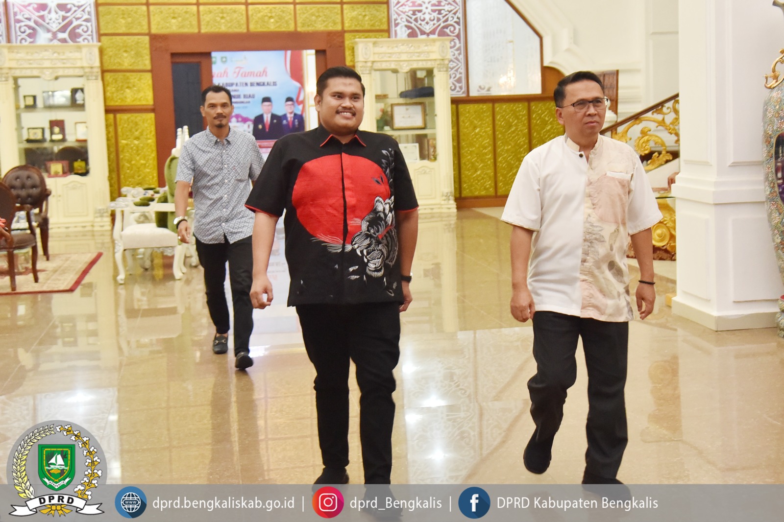 Ketua DPRD Septian Nugraha, SE.,M.IP Hadiri Jamuan Makan Malam Pemkab Bengkalis